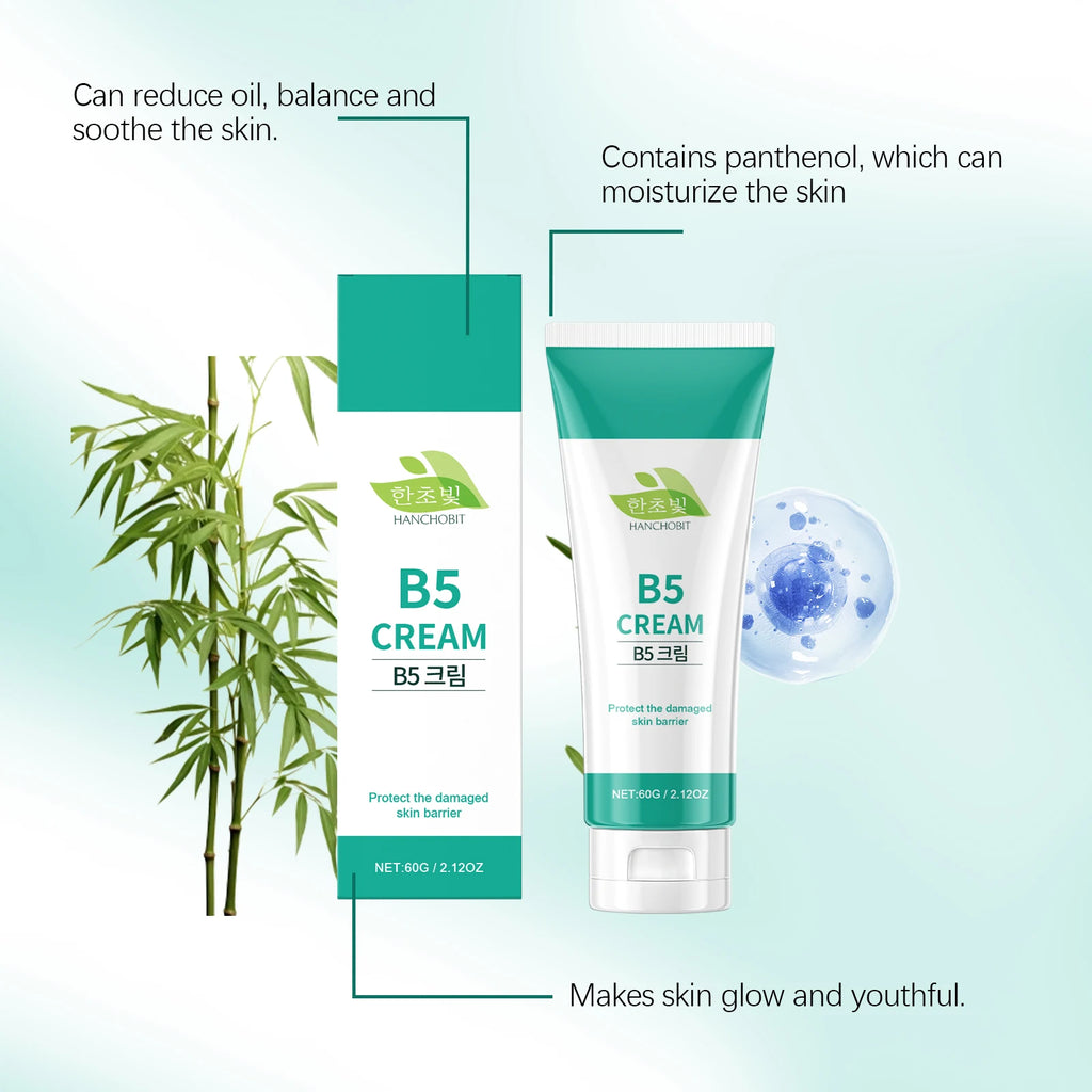 B5 Face Cream: Daily Moisturizing Facial Cream for Improving Rough Skin, Nourishing the Face & Restoring Vitality Zpaxo