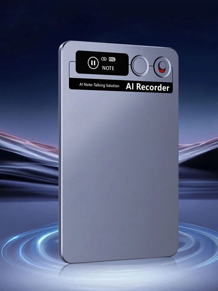 AI Voice Recorder Real-time Transcription Translation Audio App