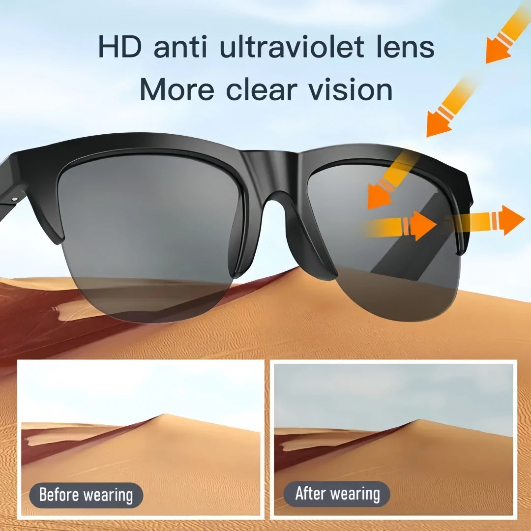 Smart Wireless V5 3 Sunglasses Multifunctional Glasses Calling Music