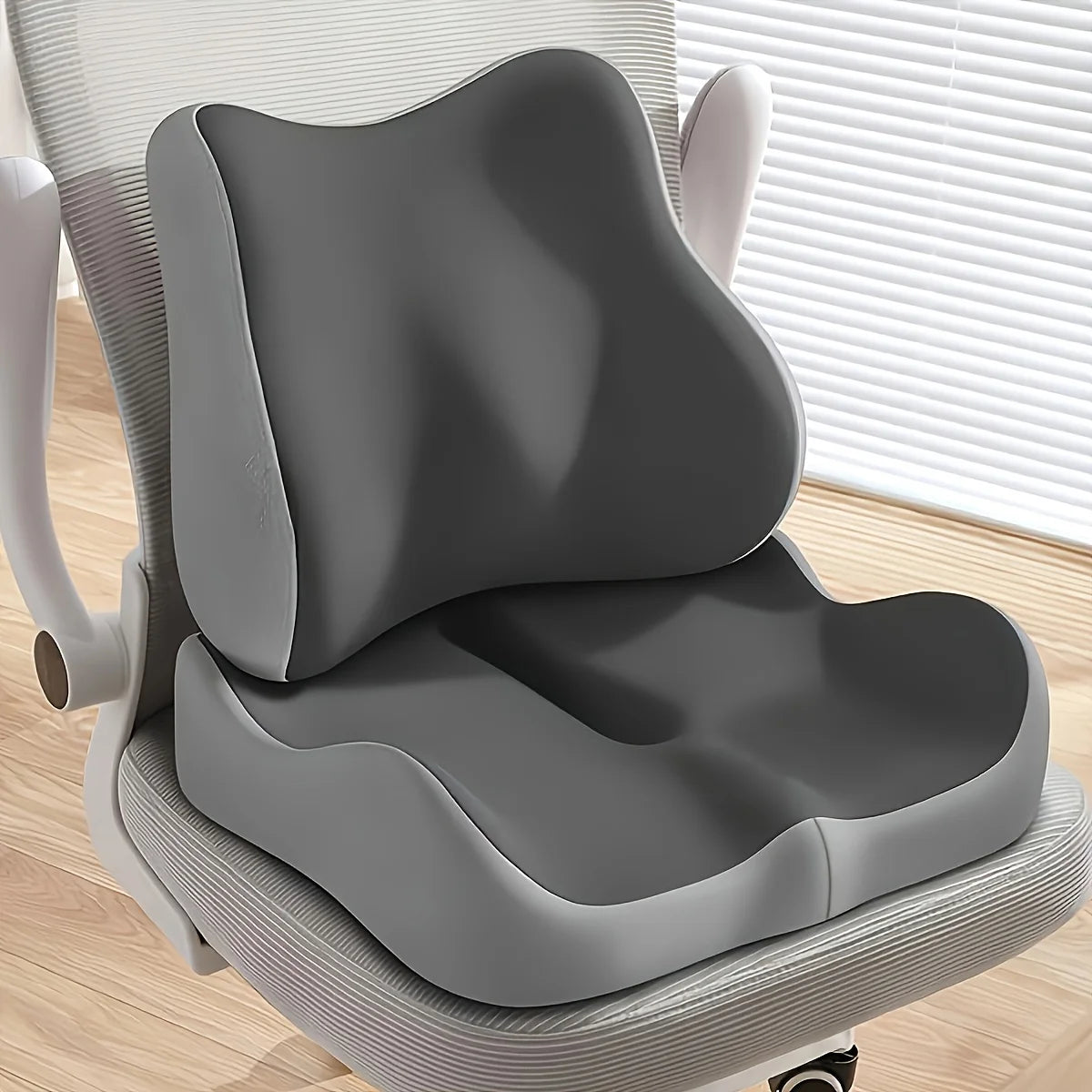 Ergonomic Memory Foam Cushions Soft Resilient Contoured Body Curves