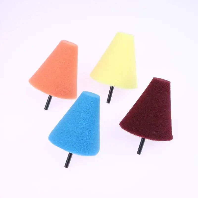 Hub Polishing Sponge Kit – 2 Conical Grinding Heads for Wheels