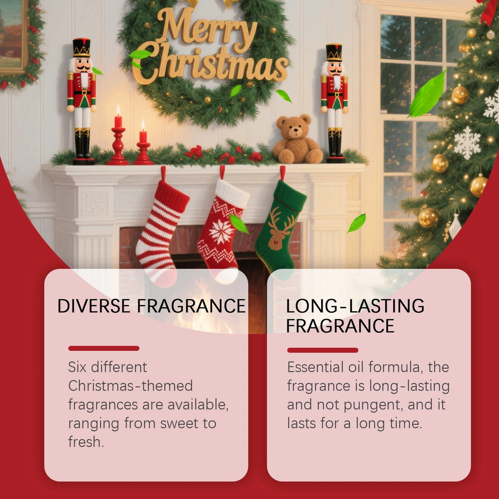 Christmas Aromatherapy Essential Oil Set | Warm Festive Scent Aromatherapy Essential Oil Zpaxo