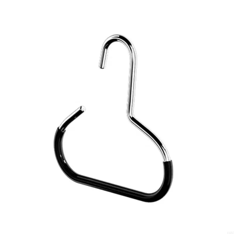 Multipurpose Metal Scarf Belt Hangers Wardrobe Nonslip Design