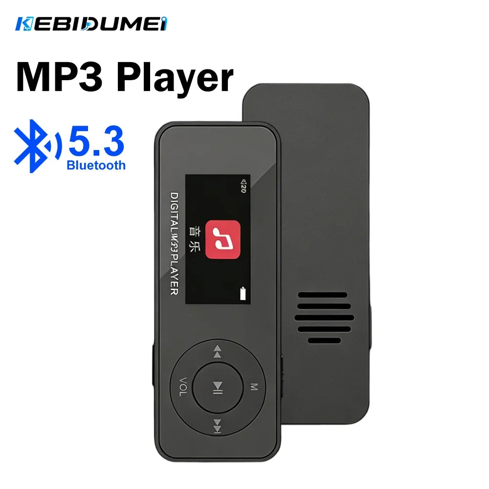 KEBIDUMEI MP3 Player Screen Bluetooth 5 3 Student Walkman Portable