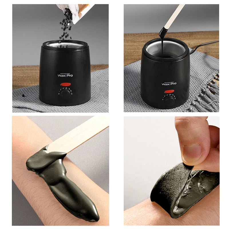2026 Top Selling！200ML Wax Heater for Hair Removal Wax Beans Waxing Machine Epilator Wax-melt Pot Unisex Hair Removal Zpaxo