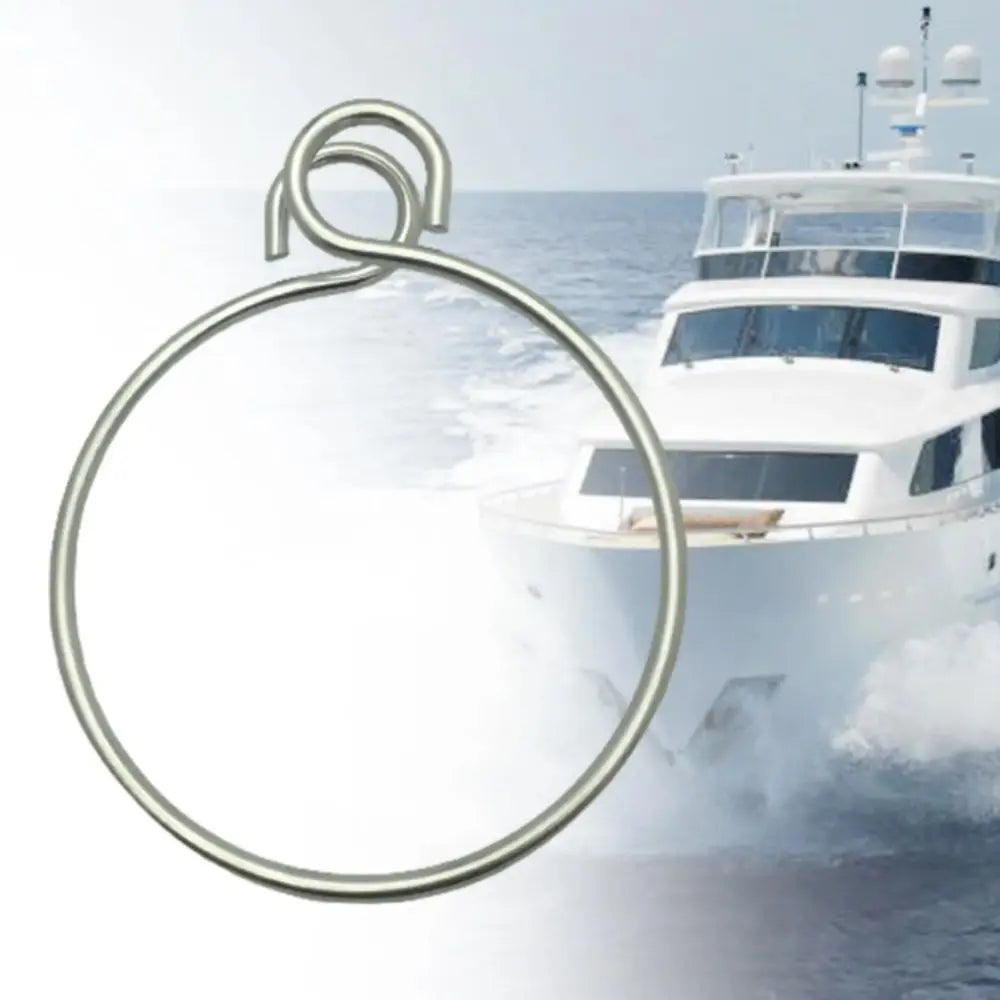 Stainless Steel Anchor Retrieval Ring Easy Installation Spare Parts Zpaxo