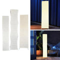 1x Creative LED Paper Lampshade Nordic Floor Light Cover Home Lamp Shade Decorative Light Accessory Soft Eye Protection Lighting Zpaxo beige white