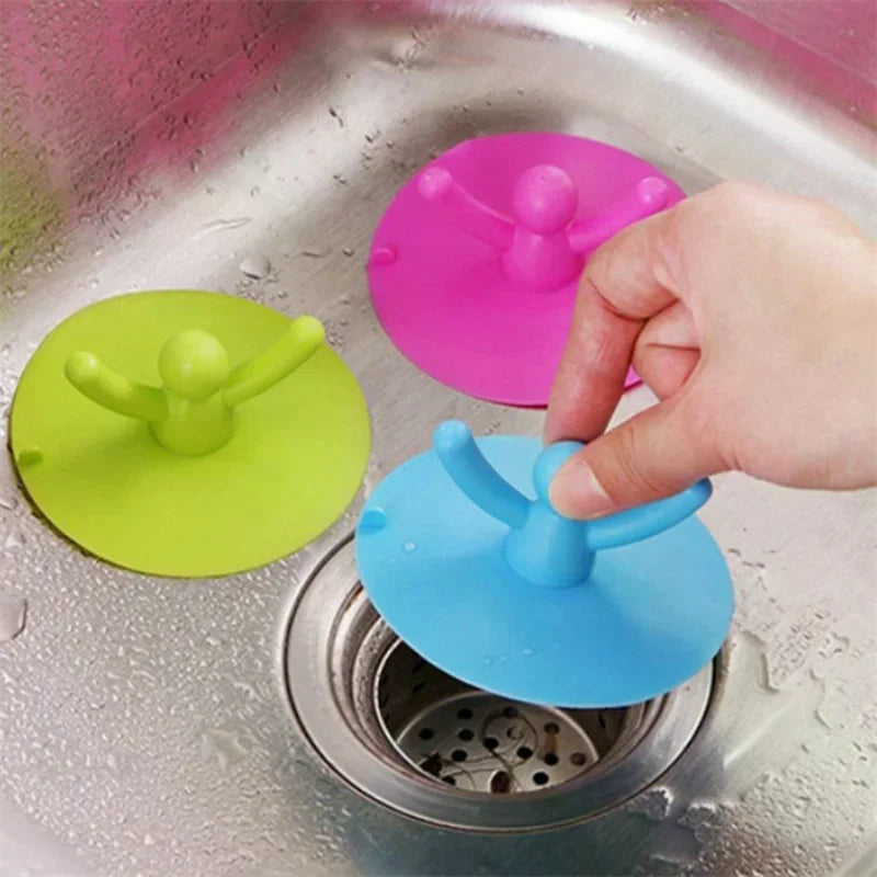 Cute Water Sink Silicone Waterproof Plug Multifuctional Kitchen Zpaxo