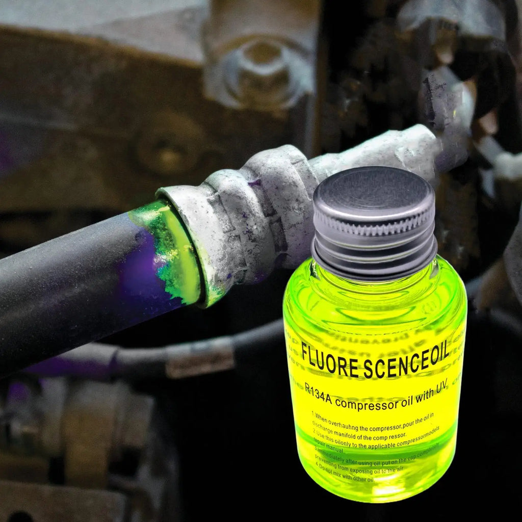 Car Air Conditioner Leak Detection Fluorescent Oil Detector Agent