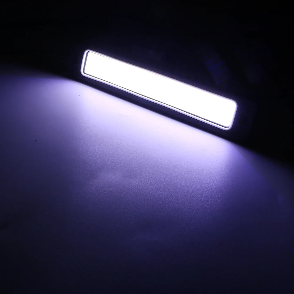 COB Bright Bendable Fog Lamp Flexible Reversing LED Car DRL Daytime