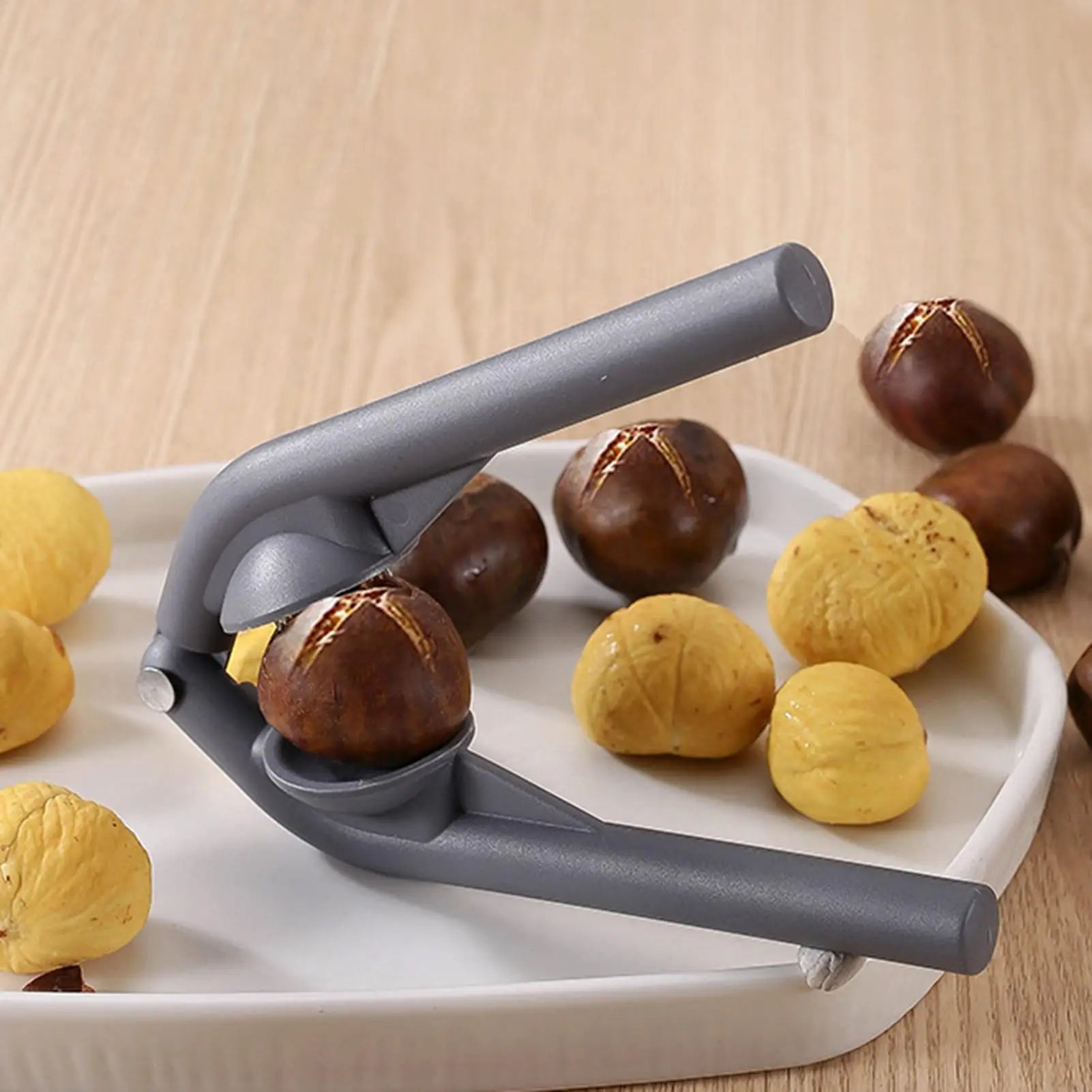 Stainless Steel Chestnut Cutter Tool Nut Peeling Sheller Kitchen