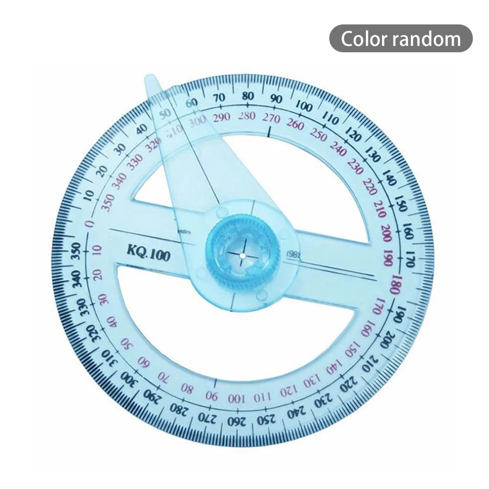 Metal Ruler Stainless Steel Straight Student Rulers Precision Double Zpaxo Color Random Plastic