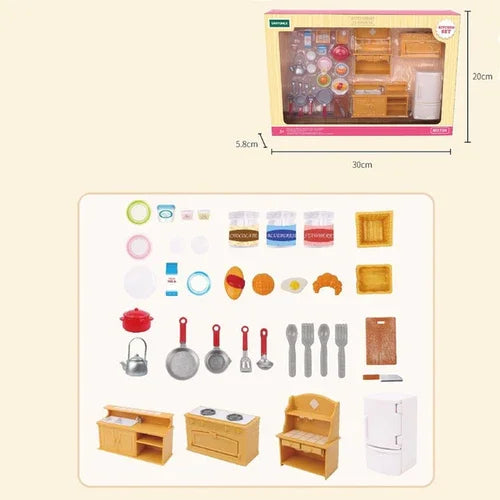 Dollhouse Miniature Box Packaging 1 12 Furniture Kitchen Bathroom Zpaxo T04