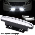Universal Waterproof 8LED Car Motorcycle Daytime Running Light Lamp Zpaxo Default Title