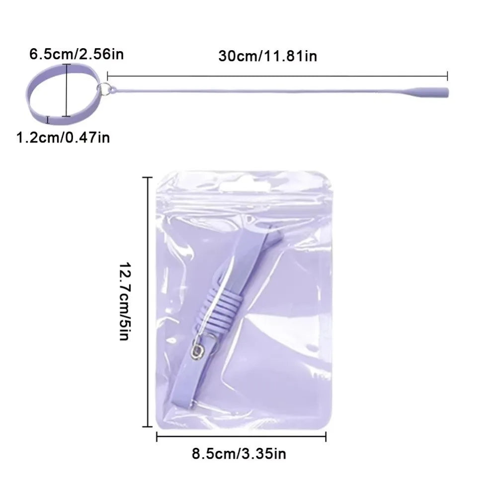 Elastic Silicone Wrist Strap Stretch Firm Eyelash Tweezers Protector Zpaxo