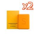 Persimmon Bath Soap Bar – Deep Cleanse & Moisturize Skin Bath Soap Bar Zpaxo 100g Boxed x 2
