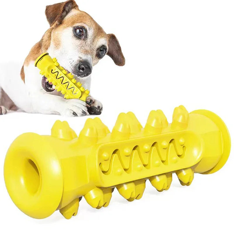 Rubber Dog Molar Toothbrush Toys Chew Cleaning Teeth Safe Puppy Dental Care Soft Pet Cleaning Toy Supplies Pet Accessories 1PC Zpaxo 2