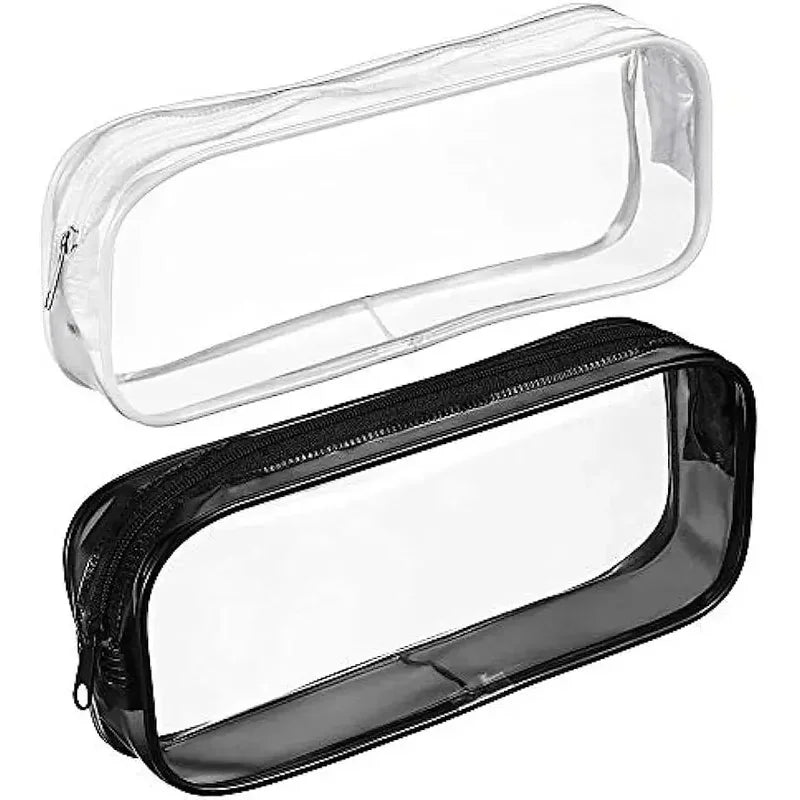 Transparent Waterproof Pencil Case – Large PVC Organizer Pencil Case Zpaxo
