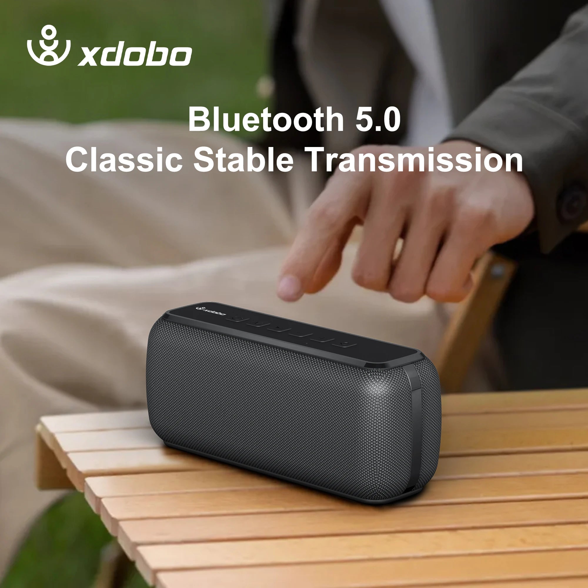 XDOBO Bluetooth Speaker Wireless 60W Power Subwoofer X8 II Deep Bass Zpaxo