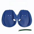 New Children's Hand Stroke Assisted Swimming Hand Pu Stroke Water Palm Frog Palm Swimming Training Freestyle Assisted Hand Fins Zpaxo Dark blue