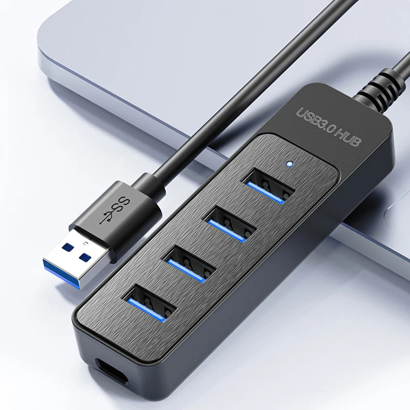 USB 3 0 Power Adapter 4 Port Splitter Hub C Multiple Expander Speed Zpaxo