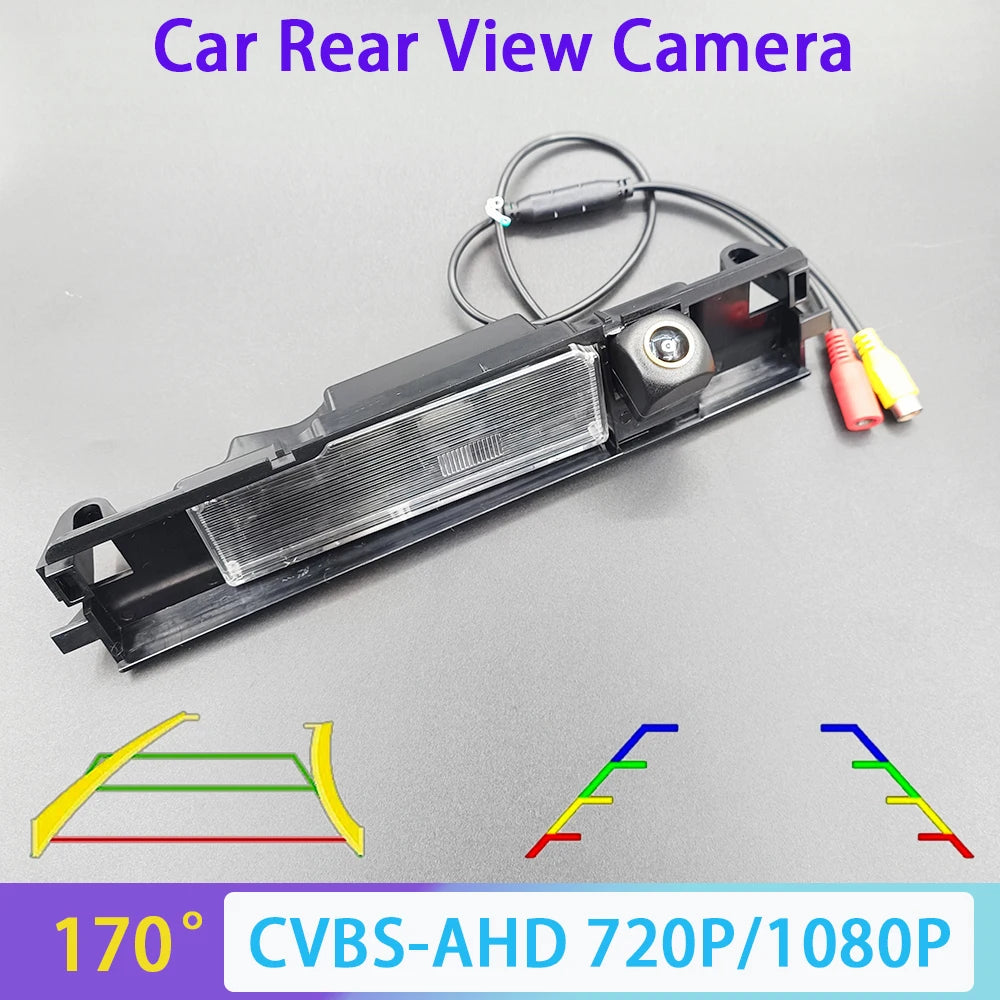 170 AHD 1080P CVBS Reverse Backup Rear View Camera Toyota Yaris