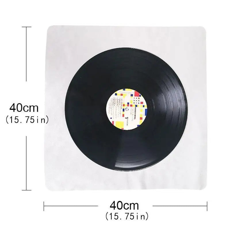 652F 2PCS Large Cleaning Cloth Absorbent Soft Cloth for LP Vinyl Record Accessories Zpaxo