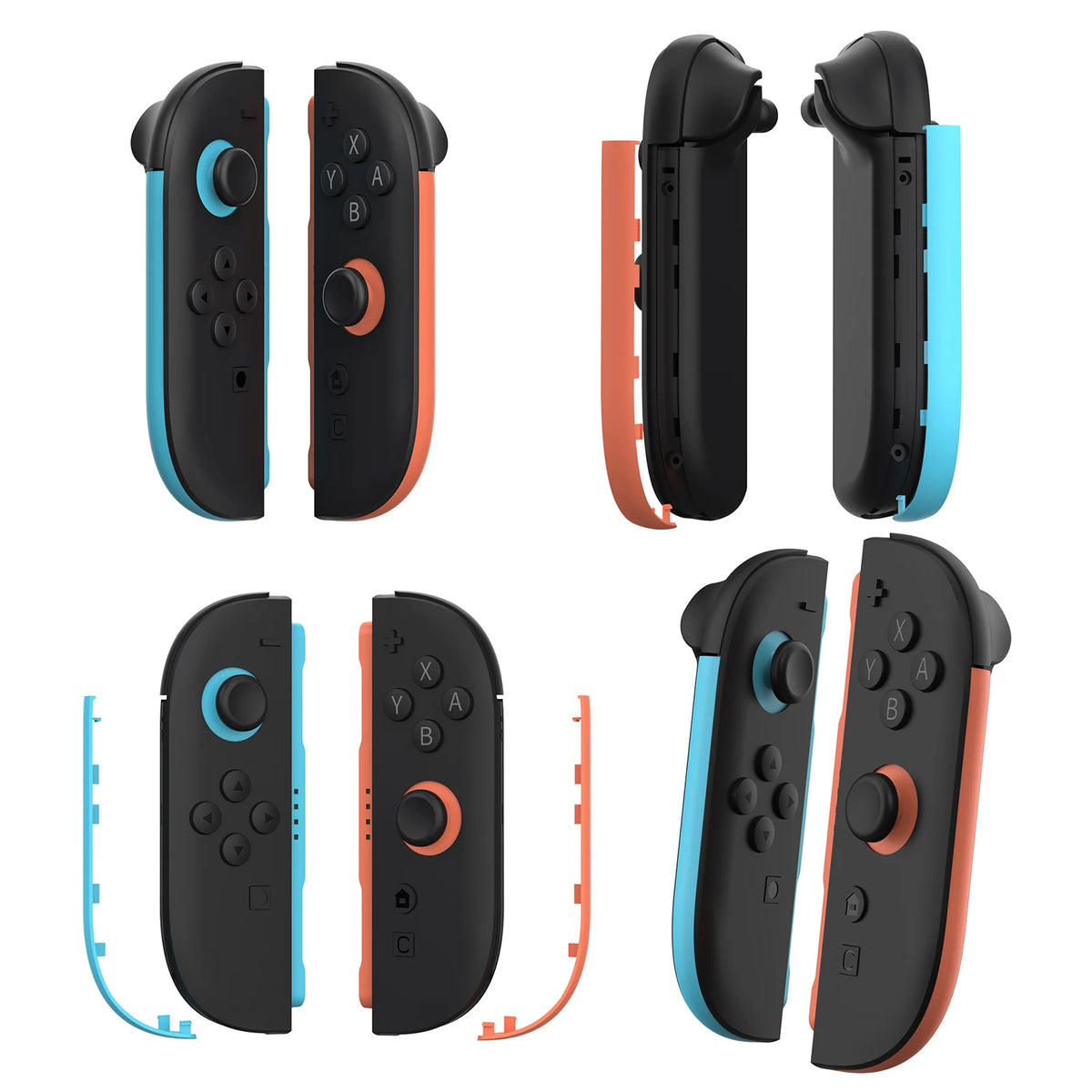 Switch 2 Joy-con Decorative Strips Left Right Controllers Switch2 Zpaxo