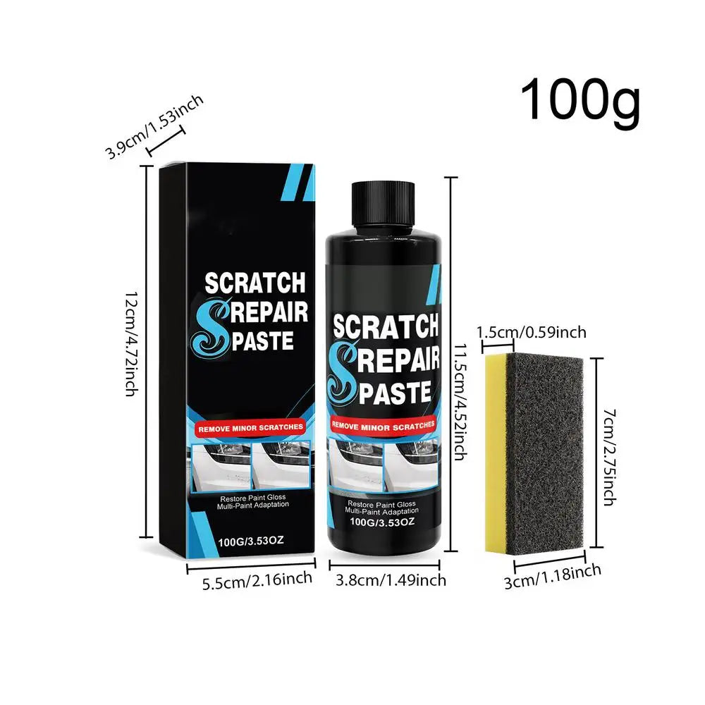 Car Scratch Repair Paste Gloss Restoration Sponge Applicator Auto