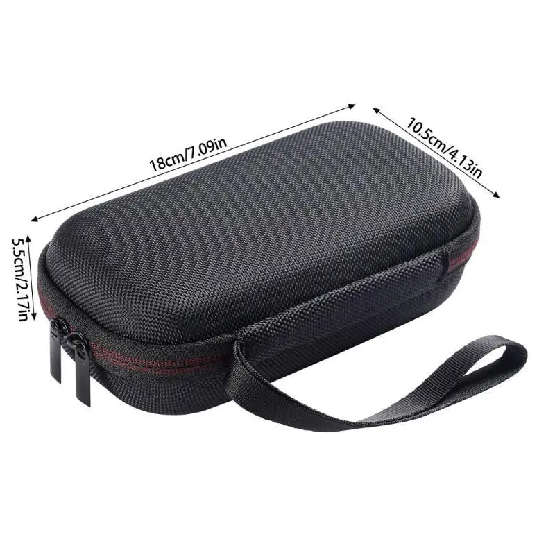 652F Storage Box RG40XX H Handheld Console Carrying Case Mesh Pocket Zpaxo