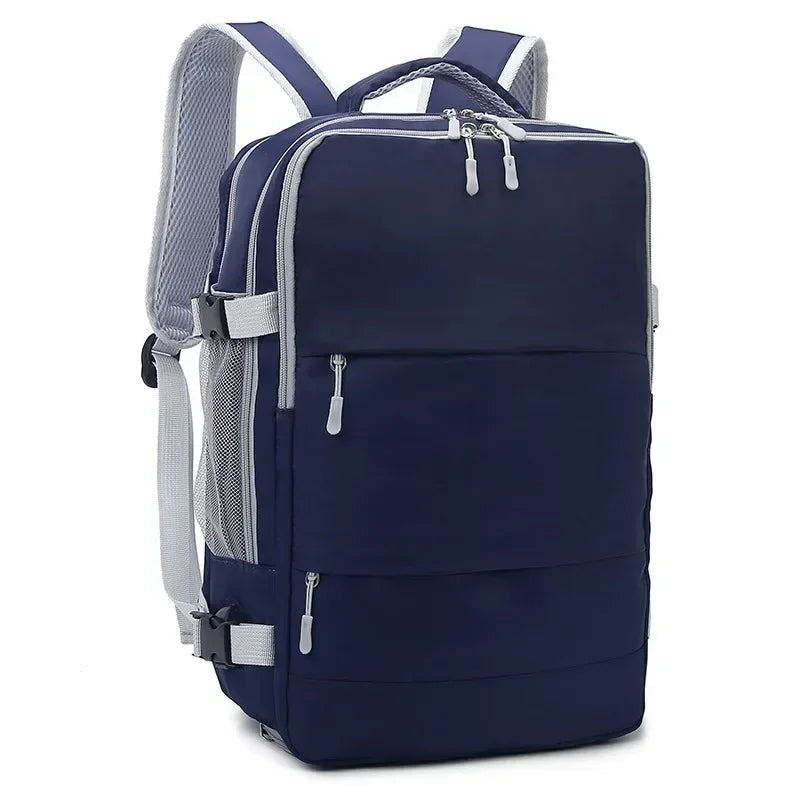 Water-resistant Independent Shoe Compartment Backpack Railing USB