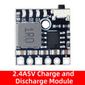 5V Charge Discharge Integrated Module 18650 Lithium Battery Boost Zpaxo 2.4a 5V