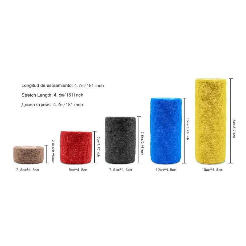 Self-Adhesive Elastic Bandage Wrap – Knee, Ankle & Finger