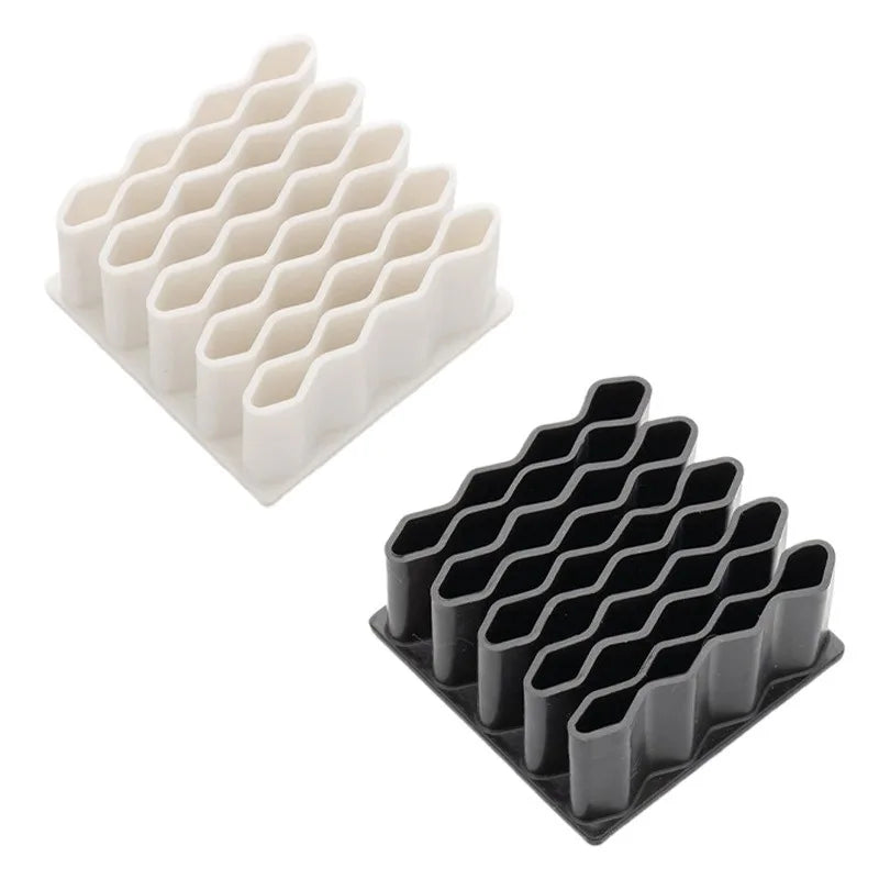 1 Ointment Holder Desktop Stand Silicone Cosmetics Storage Rack Pen Zpaxo 2Pcs Mix Colors