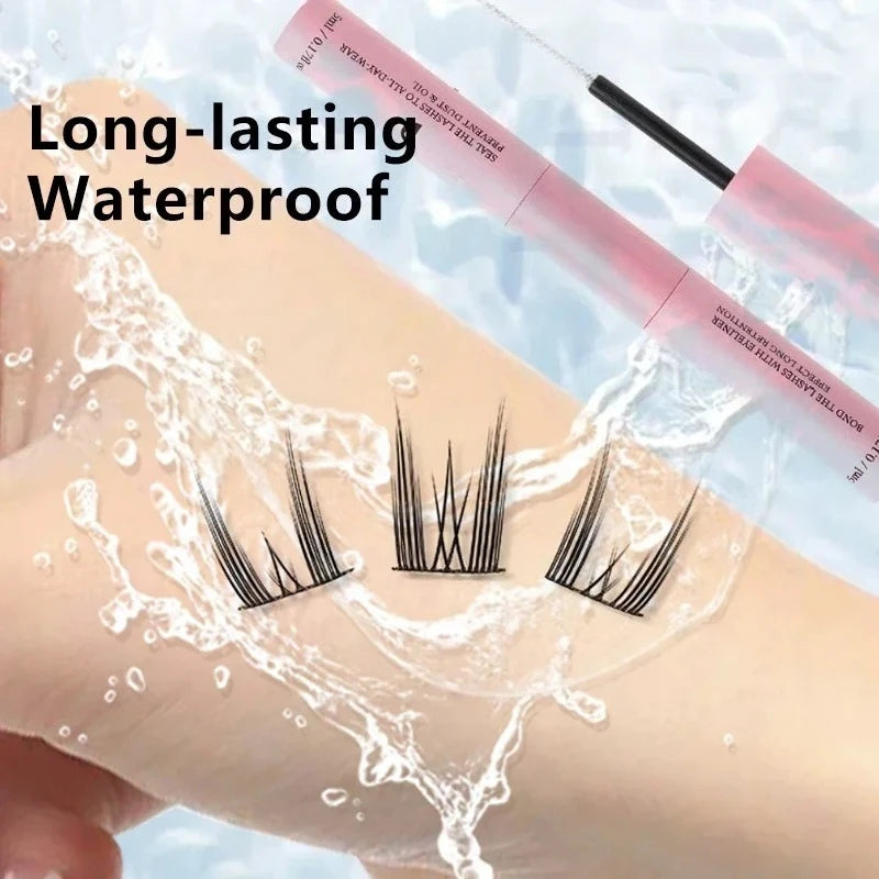 Lash Bond Seal Eyelash Clusters Lasting Double-ended Fixed Eyelashs