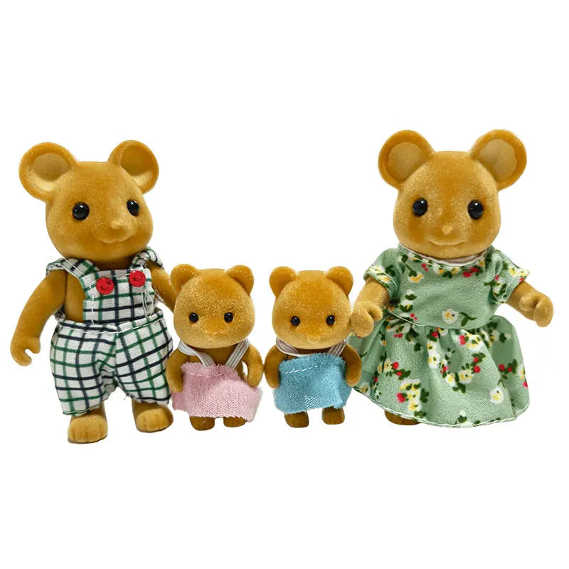 1 12 Simulation Dollhouse Anime Character Toy Cartoon Action Figure Zpaxo Field Mouse