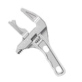 Wide Jaw Adjustable Wrench 0.2-2.7 Inch Heavy Duty Adjustable Spanner Wrench Working Tools for Shower Pipe Valve Plumbing Zpaxo Default Title