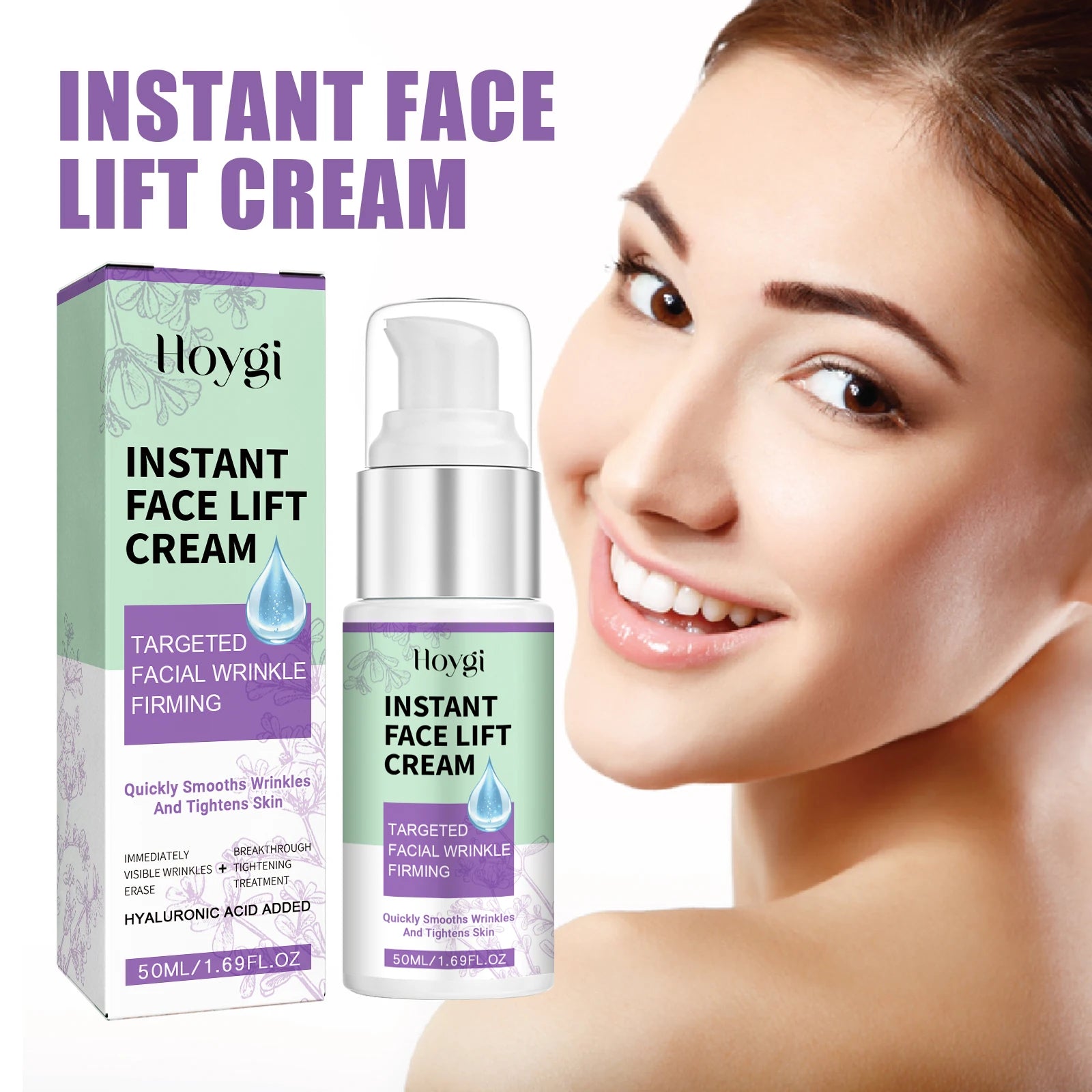 Hoygi Instant Face Lift Cream – Firming, Brightening & Anti-Aging Anti-Aging Face Cream Zpaxo