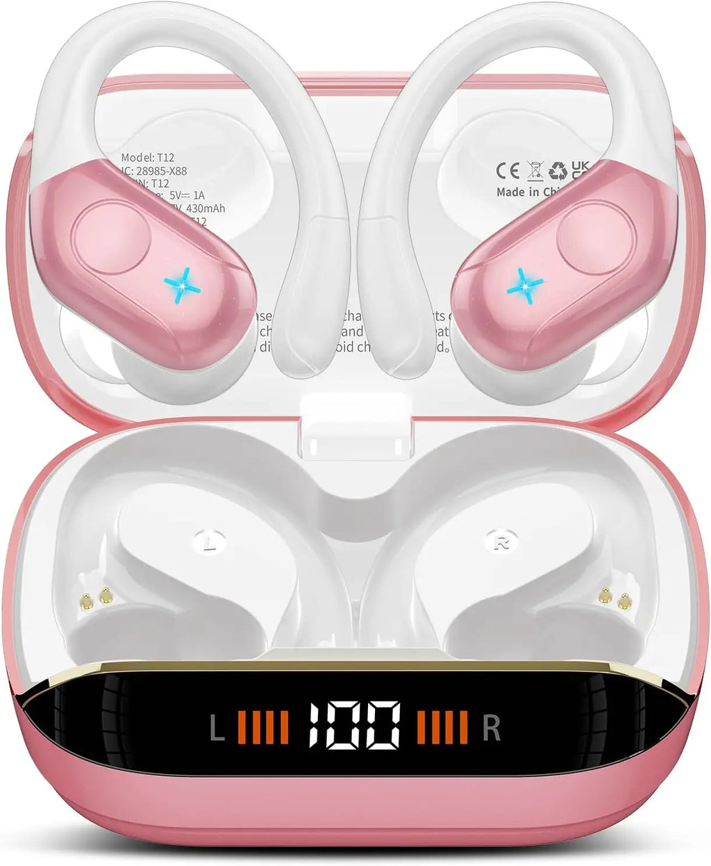 Wireless Earbuds Bluetooth 5 4 Headphones True Stereo Sound Earphones