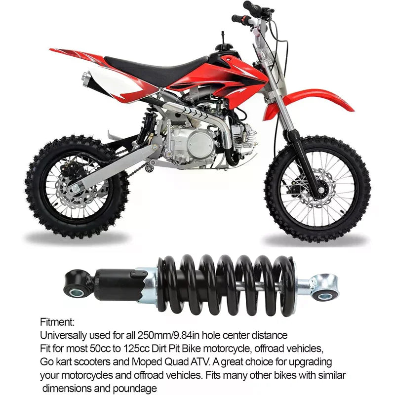 Rear Shock Absorber 240–290mm | Dirt Bike ATV 1200LBS