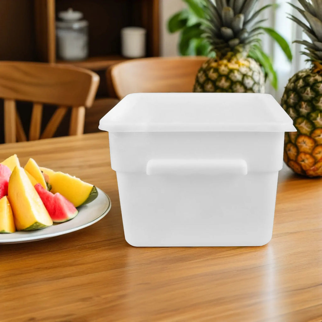 Commercial Square Plastic Storage Container Food Organizer Stackable