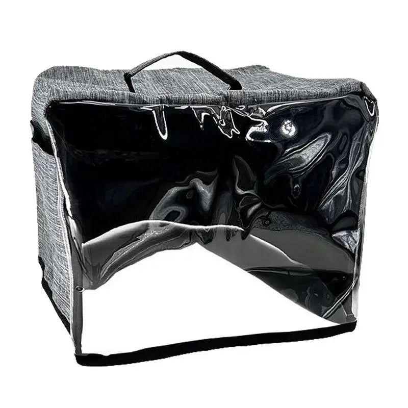 Oxford Cloth Air Fryer Cover Waterproof Air Fryer Cover Toaster Dust Cover with Pockets Compatible with Cuisinart4Slice Toaster Zpaxo