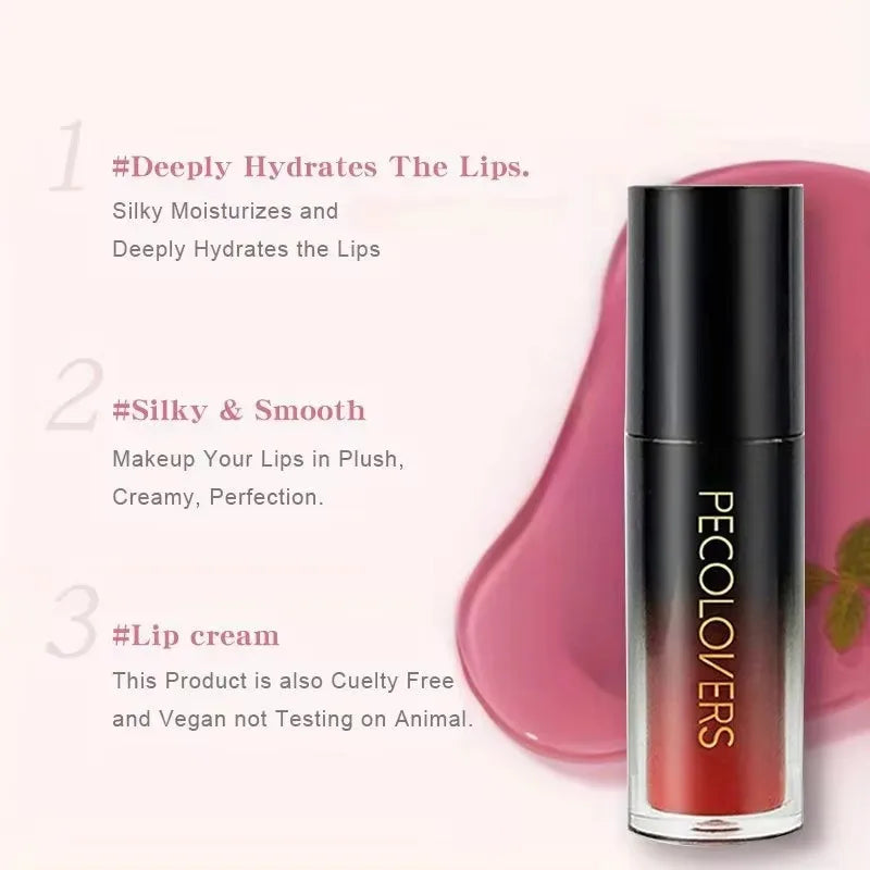 Velvet Matte Lipstick Sexy Red Lip Gloss Waterproof Long Lasting Easy Coloring Non-fading Non-stick Cup Liquid Lip Stick Zpaxo