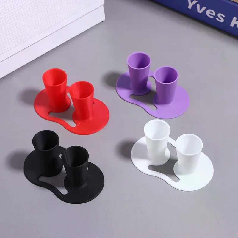 Inverted Glue Bottle Stand Holder Non-slip Base Office And Home Storage Unit For Glue Bottles Drip-free Stain-proof Design Tool Zpaxo