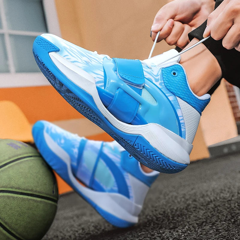 Men's Basketball Shoes Breathable Cushioning Non-slip Wearable Runing