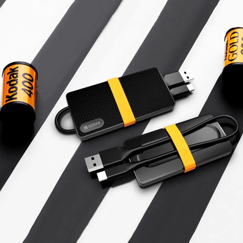 Kodak X200 Portable SSD 2TB 1TB USB 3 1 C External Drive Hard Disk Zpaxo