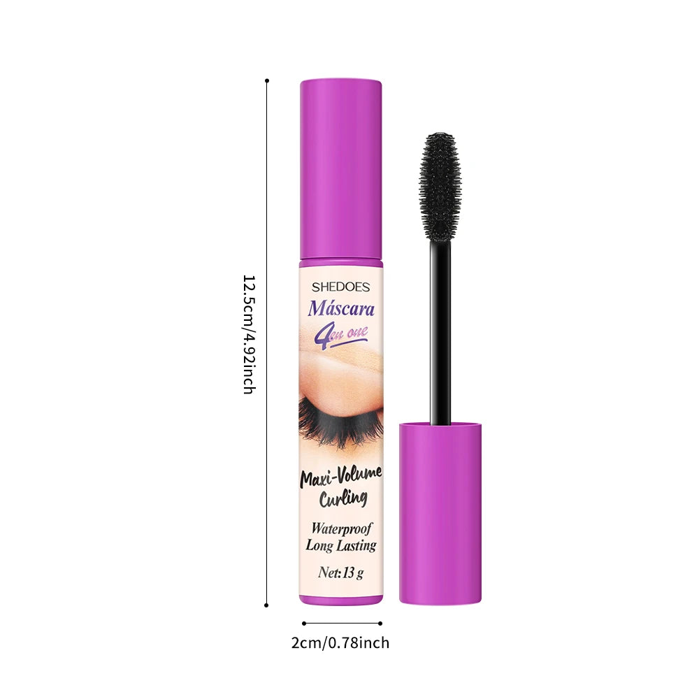 Eye Black Waterproof Anti Smudge Durable Curly Thick Easy Apply Zpaxo