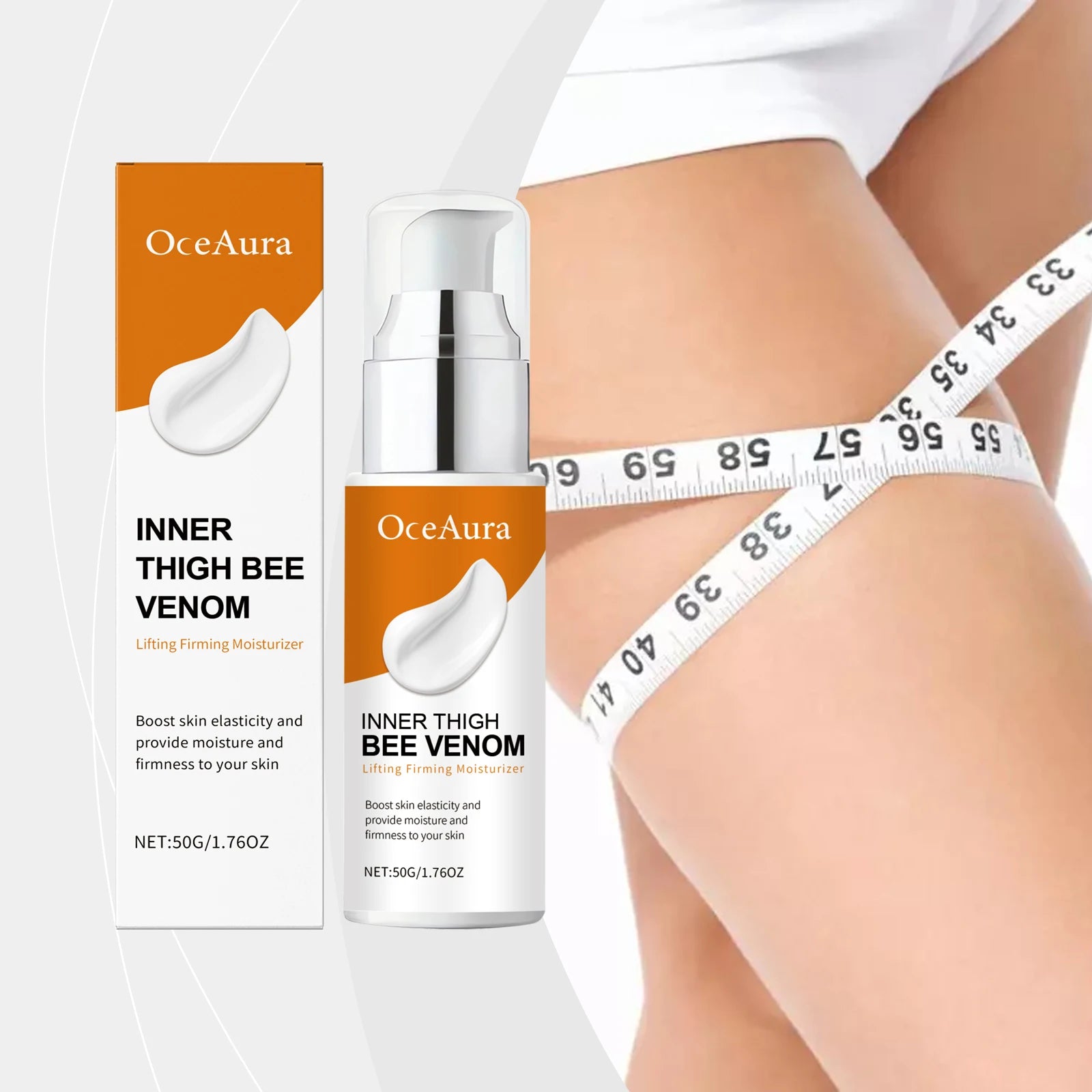 OceAura Inner Thigh Firming Cream – Lift, Tighten & Cellulite Body Firming Cream Zpaxo