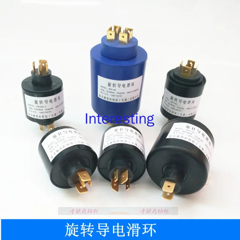 Slide Ring SRC032-2/3/4/6/8 Slice Collector Ring 4 Way 6 Way Replacement of Slide Ring SRC045 Zpaxo