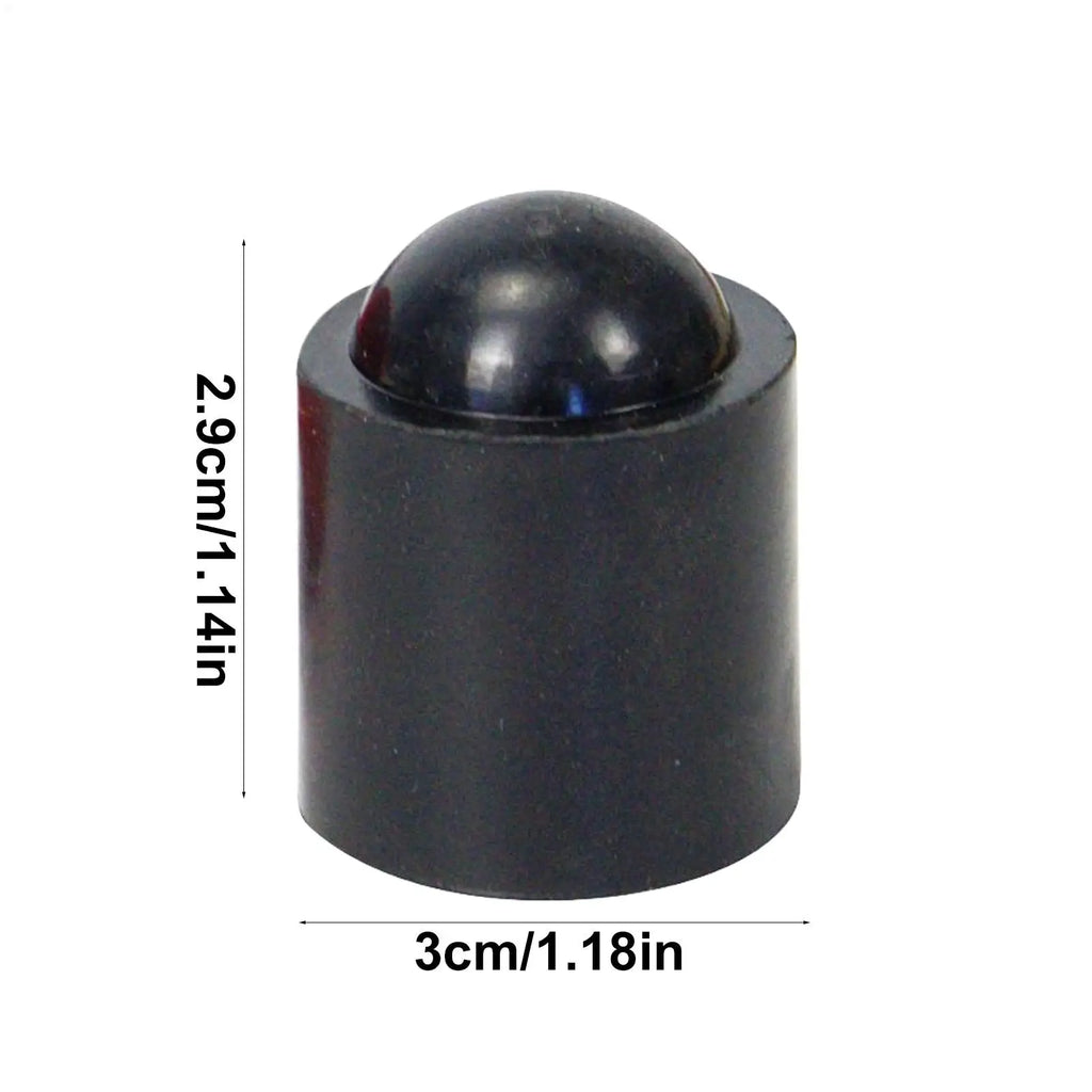 Billiards Pool Cue Bottom Protectors Pool Cue Stick Butt End Protector Cap Shockproof Table Game Stick Bumper Pad Zpaxo
